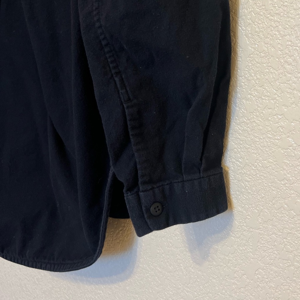 Lululemon Athletica Black Button Down Long Sleeve Shirt Size 6 - Picture 2 of 6